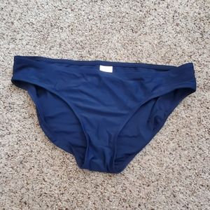 Merona navy blue bikini bottoms